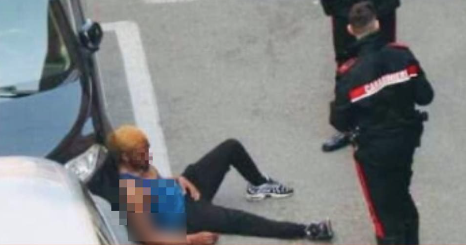 Ferisce passanti e carabinieri a Villaricca