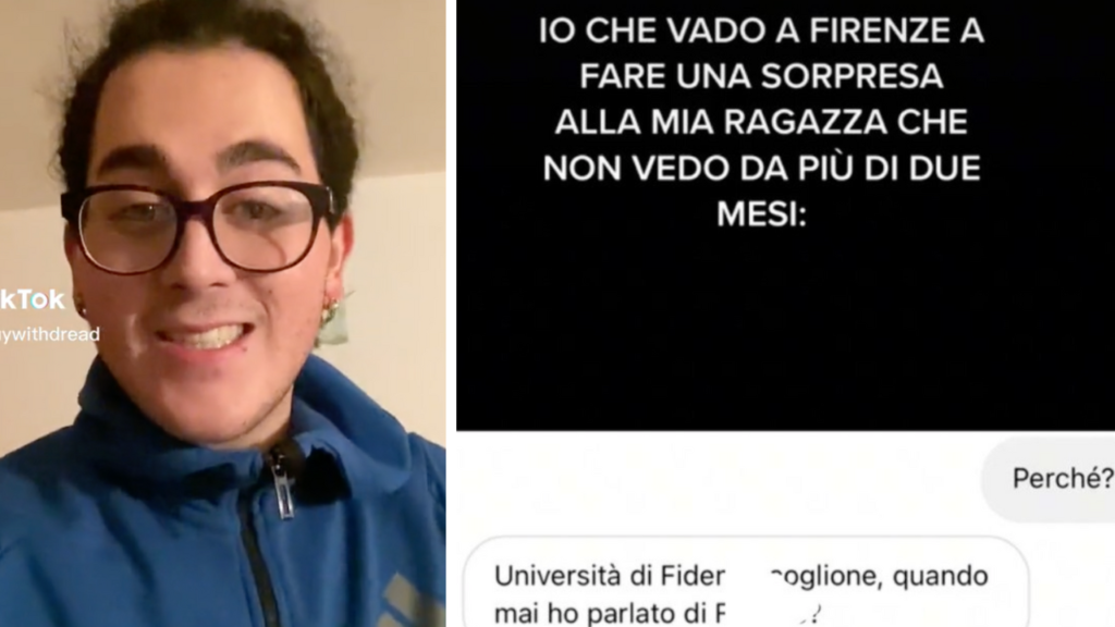 va a fare sorpresa fidanzata ma sbaglia città