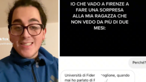 va a fare sorpresa fidanzata ma sbaglia città