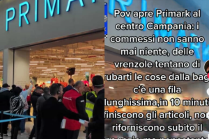 Apre Primark al Campania, ma spuntano le prime polemiche: "Mi hanno derubato in fila, dopo 10 minuti tutto finito"
