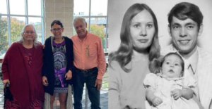 Riabbraccia la famiglia dopo 50 anni