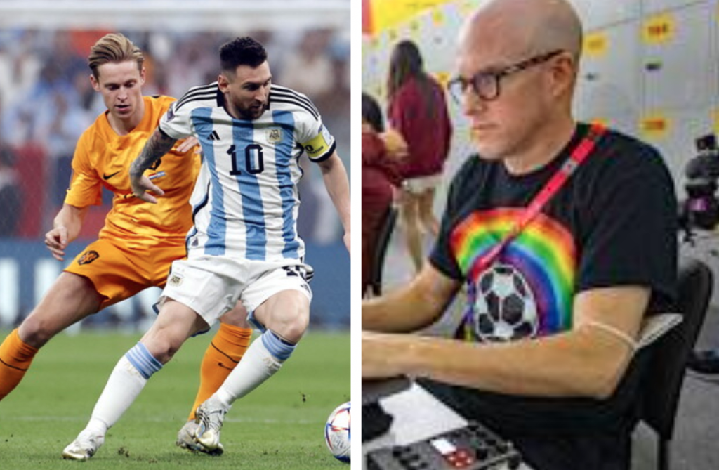 Giornalista muore durante partita