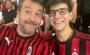 minacce figlio salvini