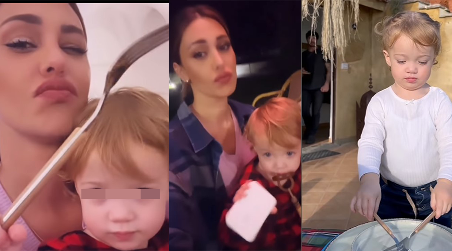 Stefano fa da papà a Luna, la pappa e Belen, ma arrivano le critiche: "Le stai facendo del male"