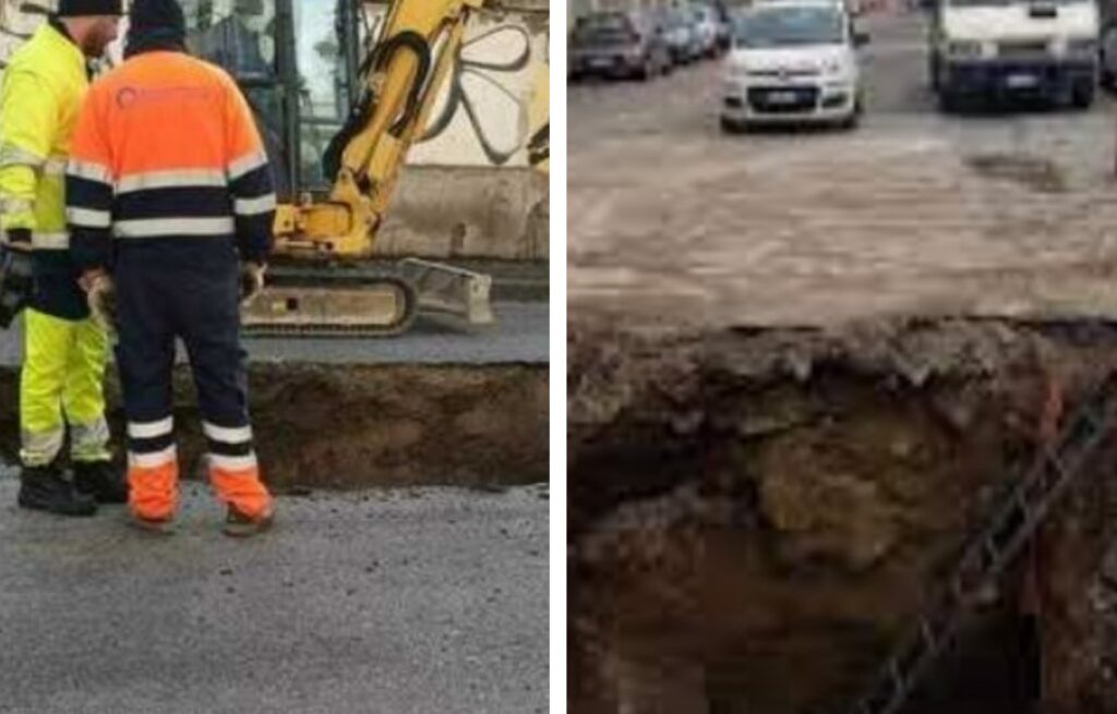 voragine a Napoli