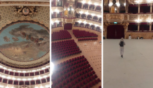 Lavori al Teatro San Carlo
