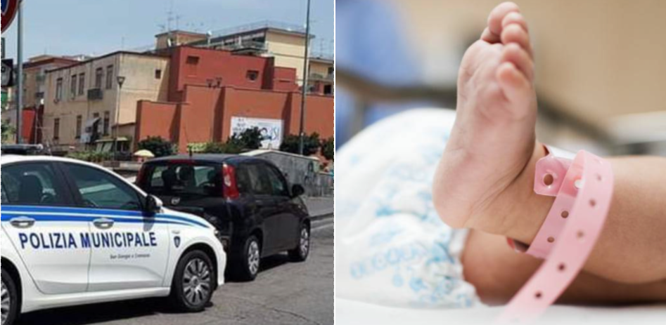 Neonata salvata a San Giorgio a Cremano