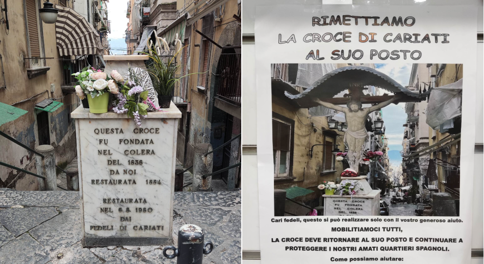 Restauro Croce di Cariati