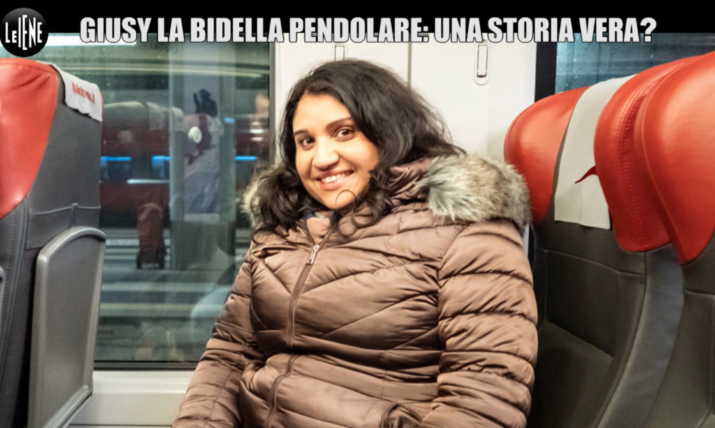 Giusy bidella le iene