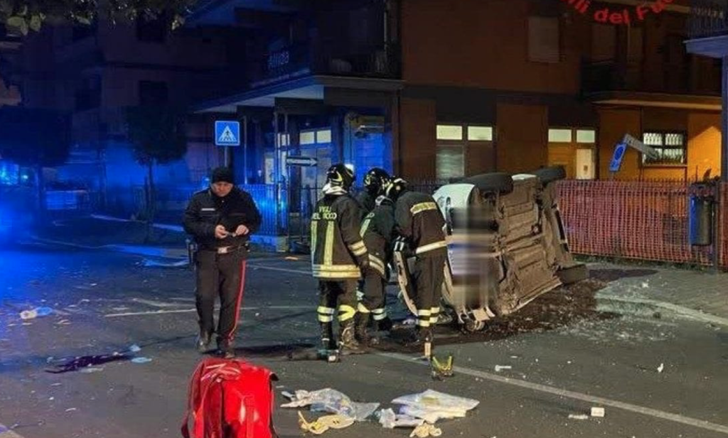 incidente nomentana mortale