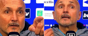 Spalletti arrabbiato dopo la partita