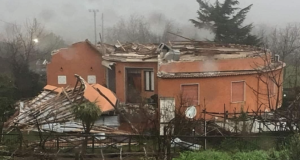 Tromba d'aria ad Agerola