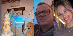 compleanno figlio gigi d'alessio e denise esposito