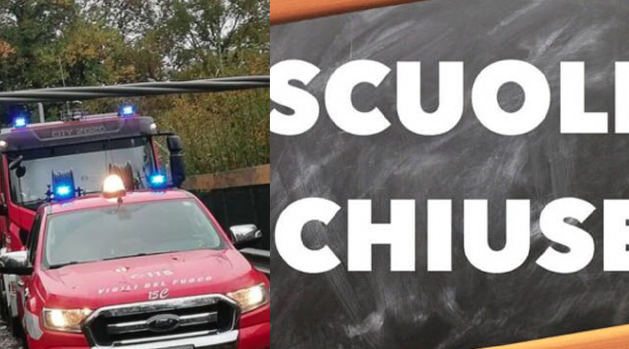 maltempo campania scuole chiuse