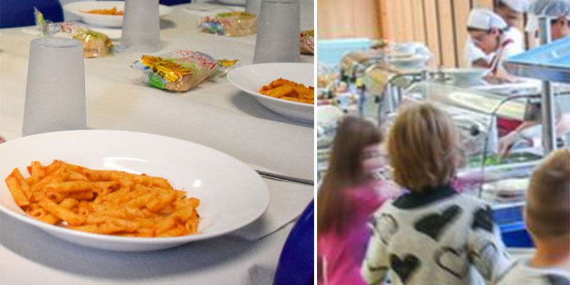 vetro mensa scuola provincia avellino