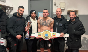 Daniele Iodice campione italiano di K-1