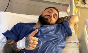 Il messaggio di Marco Calone dall'ospedale