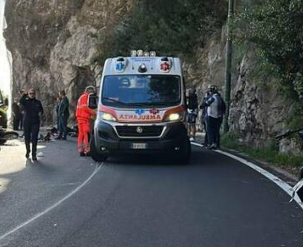 Incidente mortale in Campania