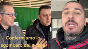 Mister Pella Pazzo casa occupata sgomebrata