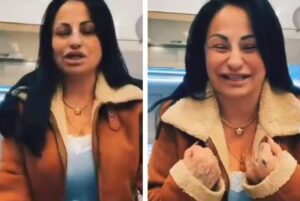 Rita De Crescenzo indossa il giubbino di Messina Denaro