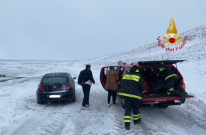 intrappolati neve montenegrine