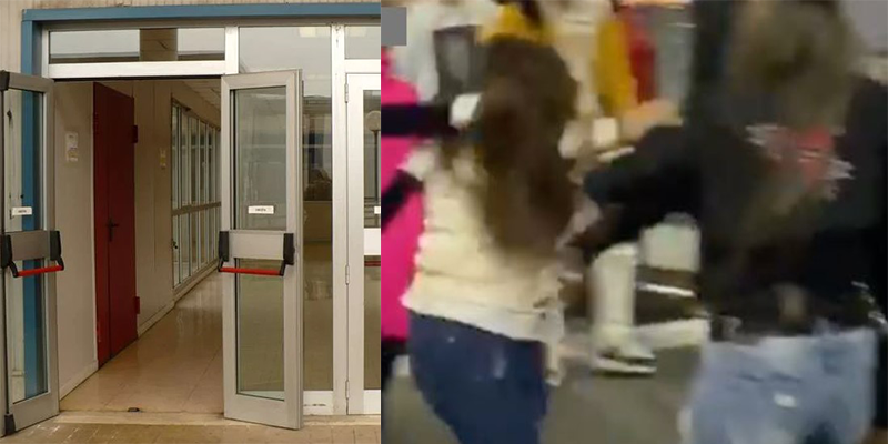 strascino fuori scuola media