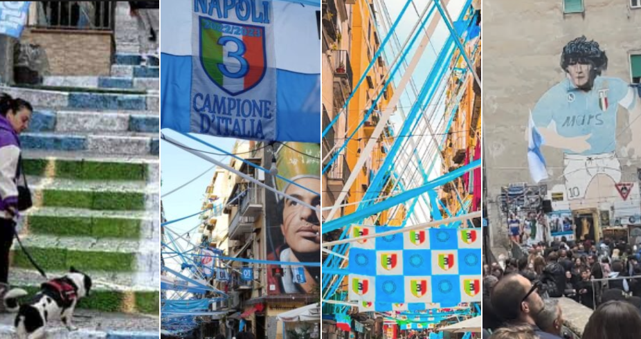 Boom di turisti a Napoli per lo scudetto