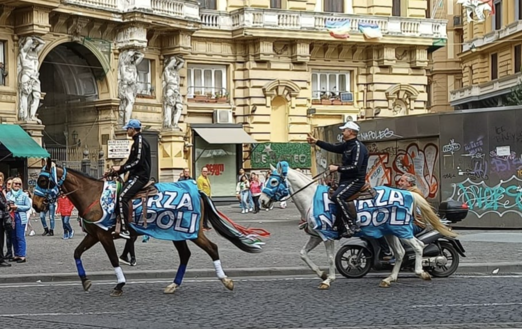 Cavallo Osimhen a Napoli