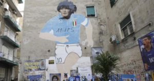 False donazioni per il murale dedicato a Maradona