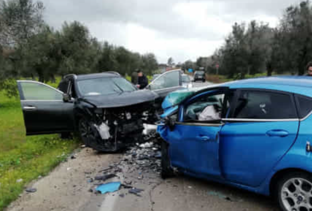 scontro frontale caserta vittima