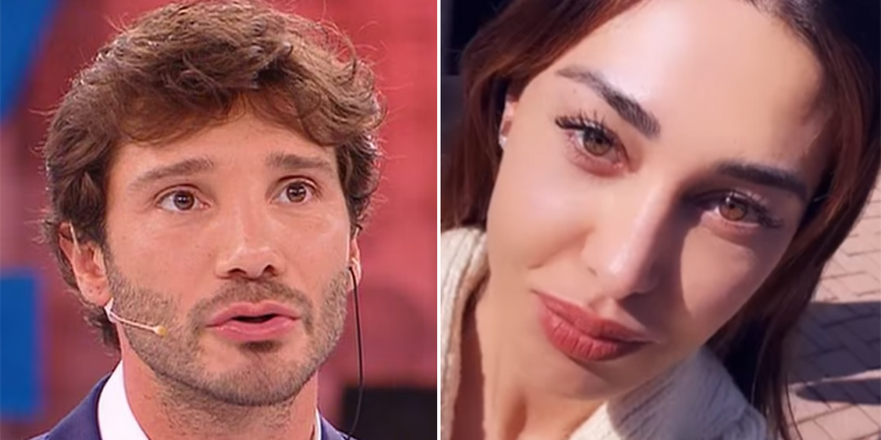 stefano de martino gesto per belen rodriguez