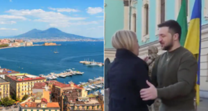 Funiculì funiculà usata da Kiev per ringraziare l'Italia