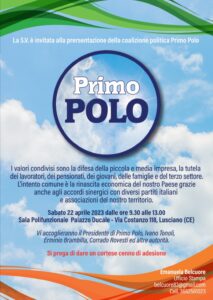 Primo Polo presenta la coalizione politica