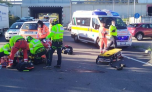 mario montella incidente appia