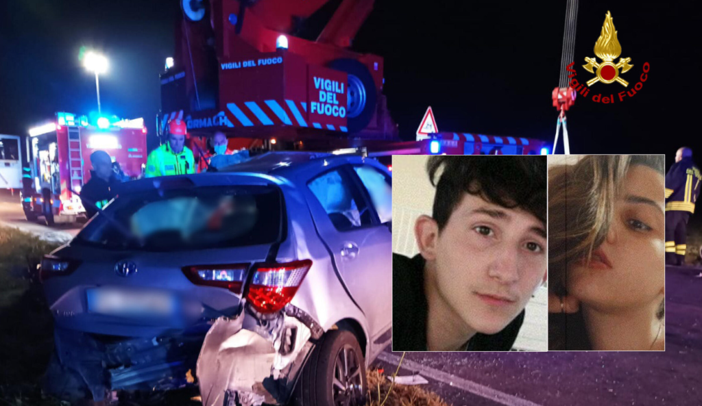 vittime incidente auto bitonto