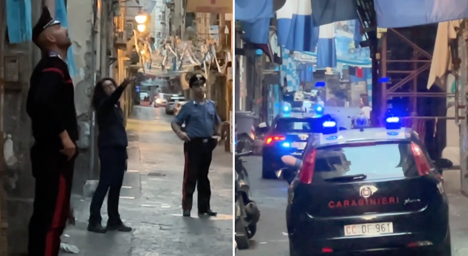 Blitz antidroga di polizia e carabinieri ai Quartieri Spagnoli