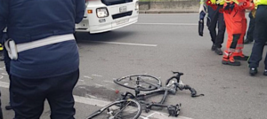 Ciclista travolto e ucciso da un camion a San Marco Evangelista
