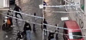 Lite in strada a Napoli