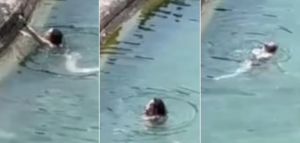 Perde lo smartphone nella fontana della Reggia di Caserta