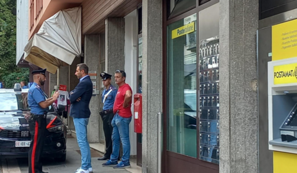 rapina poste frattamaggiore