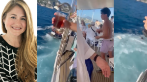 Video della tragedia di Amalfi, canti e balli poi lo schianto e la donna in mare morta VIDEO