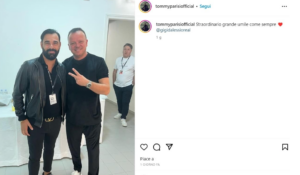 gigi d'alessio foto figlio del boss tommy parisi