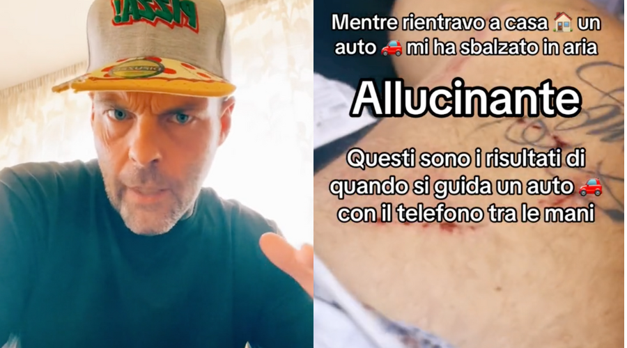 Incidente per il proprietario di Brunè, il locale della parigina: investito da un'auto